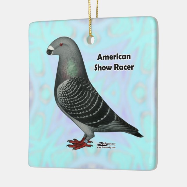 Adorno De Cerámica Mostrar Racer ASR (Izquierda)