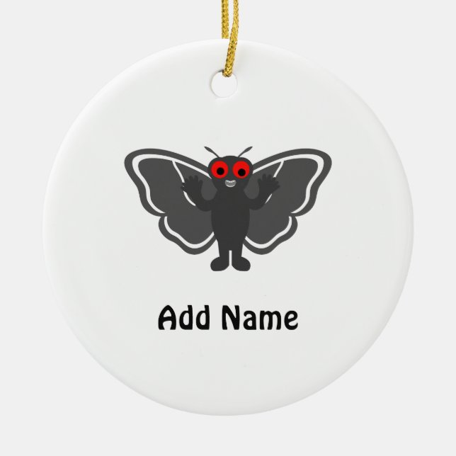 Adorno De Cerámica Mothman lindo (Frente)