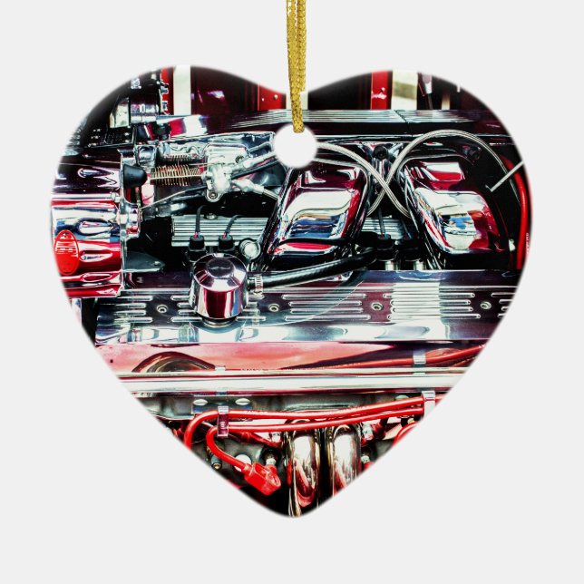 Adorno De Cerámica Motor de coche (Frente)