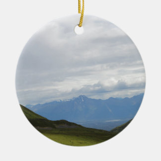 Adorno De Cerámica Mountain View del paso de Hatchers Alaska