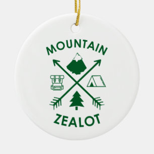 Adorno De Cerámica Mountain Zealot