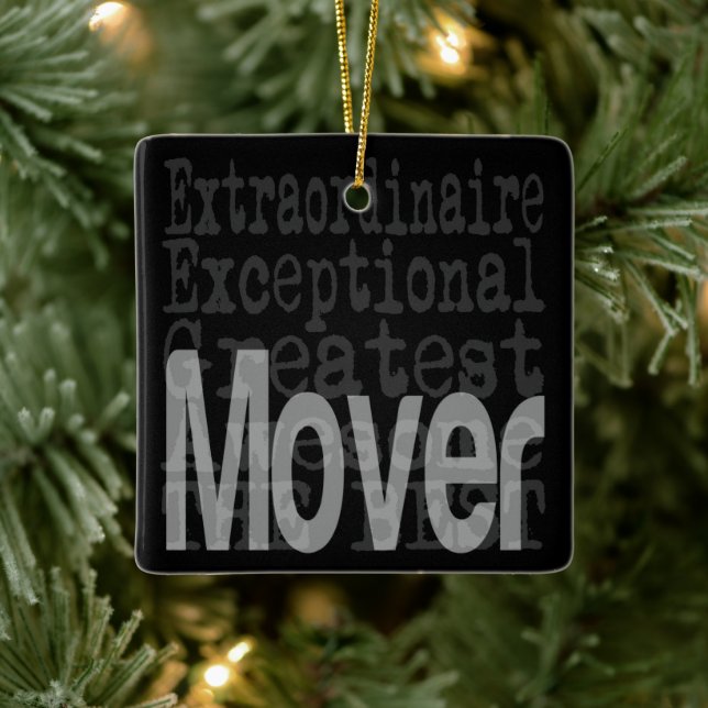 Adorno De Cerámica Mover Extraordinaire (Árbol)