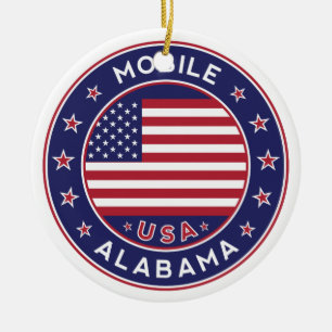 Adorno De Cerámica Móvil, Alabama