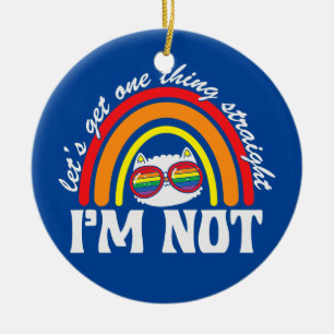 Adorno De Cerámica movimiento social de orgullo queer LGBT orgullosa