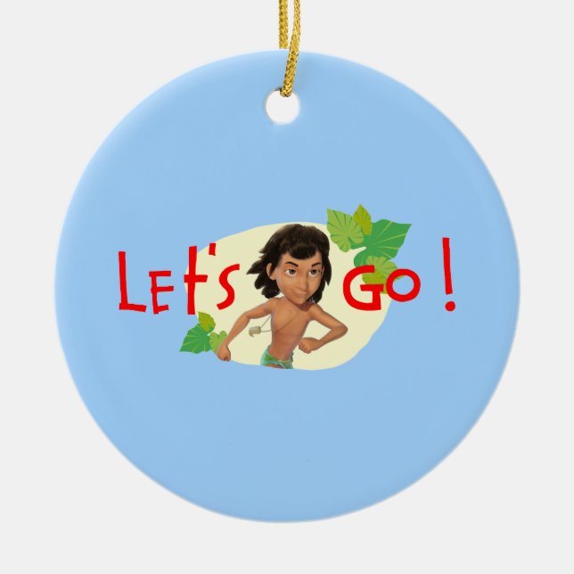 Adorno De Cerámica Mowgli 2 (Frente)