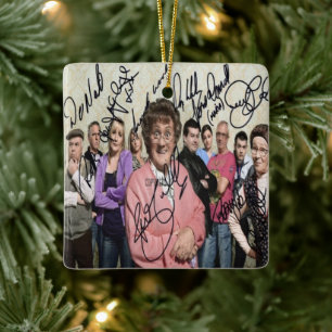 Adorno De Cerámica mrs browns boys (chicos de mrs) firmaron