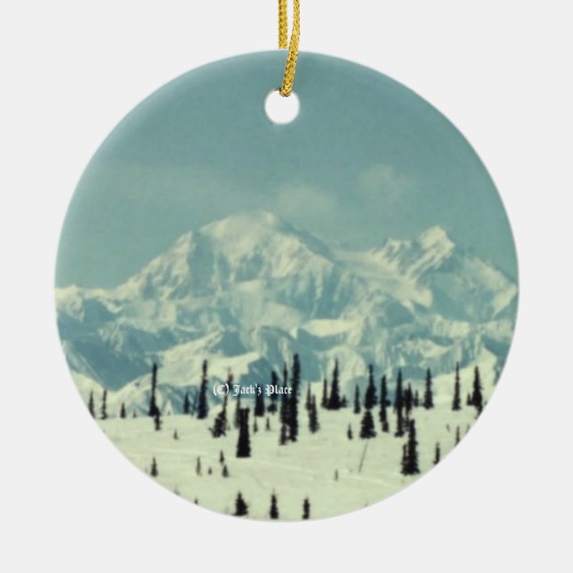 Adorno De Cerámica Mt. Denali 01 (Frente)