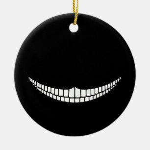 Adorno De Cerámica Mueca de Cheshire