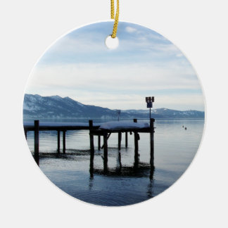 Adorno De Cerámica Muelle del lago Tahoe