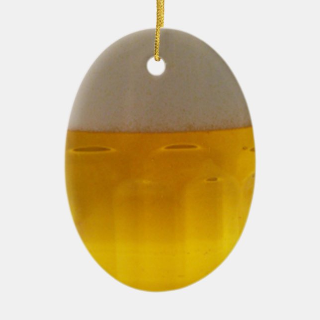 Adorno De Cerámica Mug de cerveza (Frente)