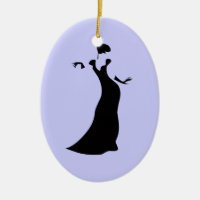 Mujer con vestido formal