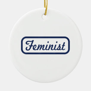 Adorno De Cerámica Mujer feminista Power Vintage T Shirt Tee Gift
