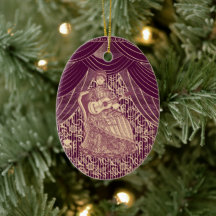 Mujer hermosa con guitarra