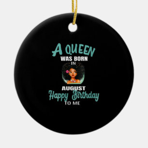 Adorno De Cerámica Mujeres Una Reina Nació En El Regalo De Cumpleaños
