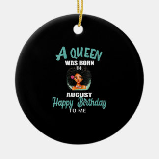 Adorno De Cerámica Mujeres Una Reina Nació En El Regalo De Cumpleaños