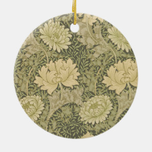 Adorno De Cerámica Mum Crisantemo William Morris