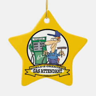 ADORNO DE CERÁMICA MUNDIAL MAYOR ASISTENTE AL GAS II PERSONALIZADO