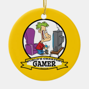 ADORNO DE CERÁMICA MUNDIAL MAYOR PERSONALIZADO DE JUEGOS II