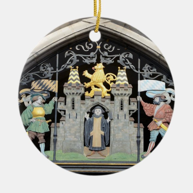 Adorno De Cerámica Múnich, Alemania (Frente)