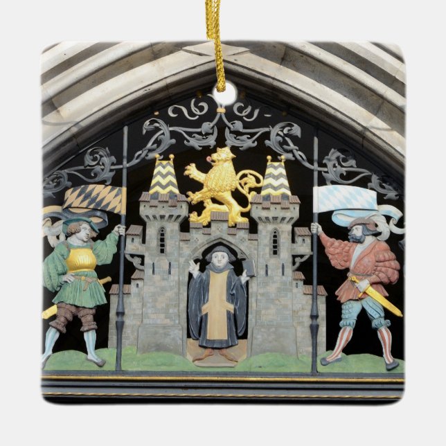 Adorno De Cerámica Munich, Alemania (Anverso)