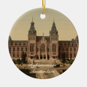 Adorno De Cerámica Museo Nacional, Amsterdam, Países Bajos