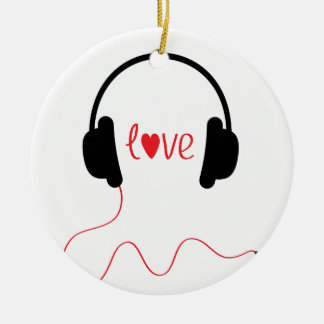 Adorno De Cerámica Música del amor