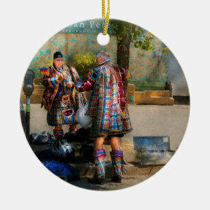 Adorno De Cerámica Música - Preparación de los bufones