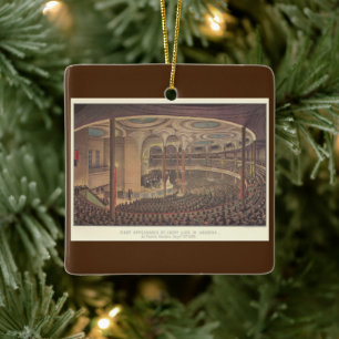 Adorno De Cerámica Música Vintage, Jenny Lind, cantante de ópera suec