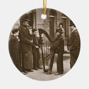 Adorno De Cerámica Músicos italianos de la calle, a partir de la