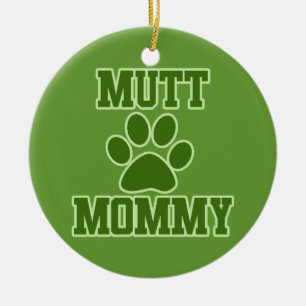 Adorno De Cerámica Mutt Mommy