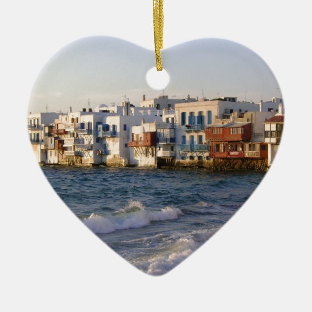 Adorno De Cerámica Mykonos 4 (Frente)