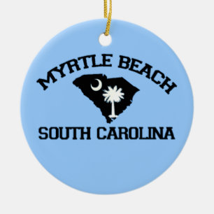 Adorno De Cerámica Myrtle Beach.