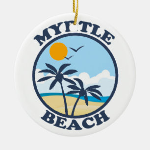 Adorno De Cerámica Myrtle Beach.