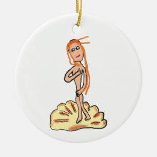 Adorno De Cerámica Nacimiento de Venus
