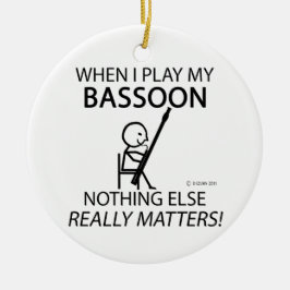 Adorno De Cerámica Nada más que importa en Bassoon