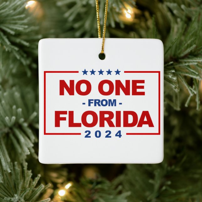 Adorno De Cerámica Nadie de Florida 2024 (Árbol)