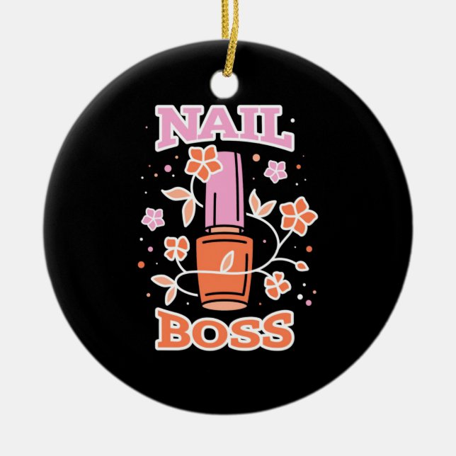 Adorno De Cerámica Nail Boss (Frente)