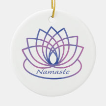 Namaste Purple and Pink Lotus Flower