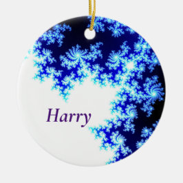 Adorno De Cerámica Named Frosty