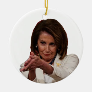 Adorno De Cerámica Nancy aplaude