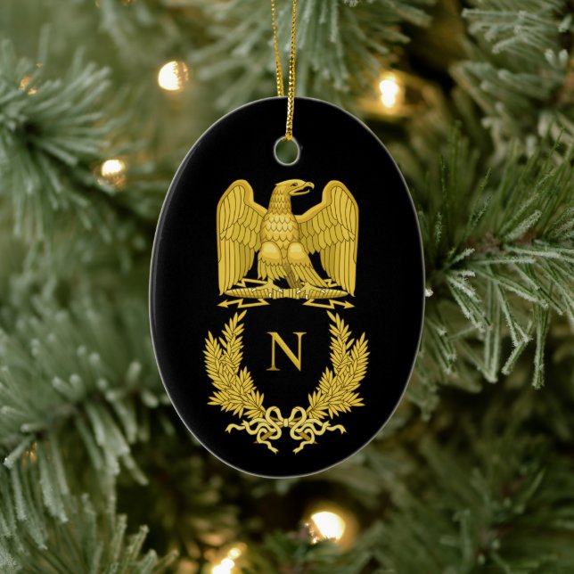 Adorno De Cerámica Napoleon Emblem (Árbol)