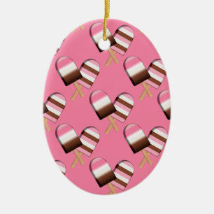 Adorno De Cerámica Napolitano Ice Cream Bars-01-OVAL ORNAMENTE
