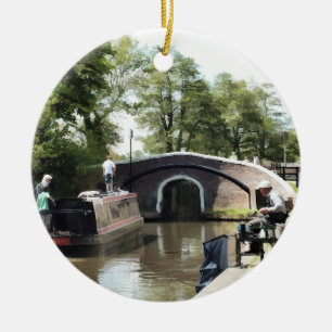 ADORNO DE CERÁMICA NARROWBOATS