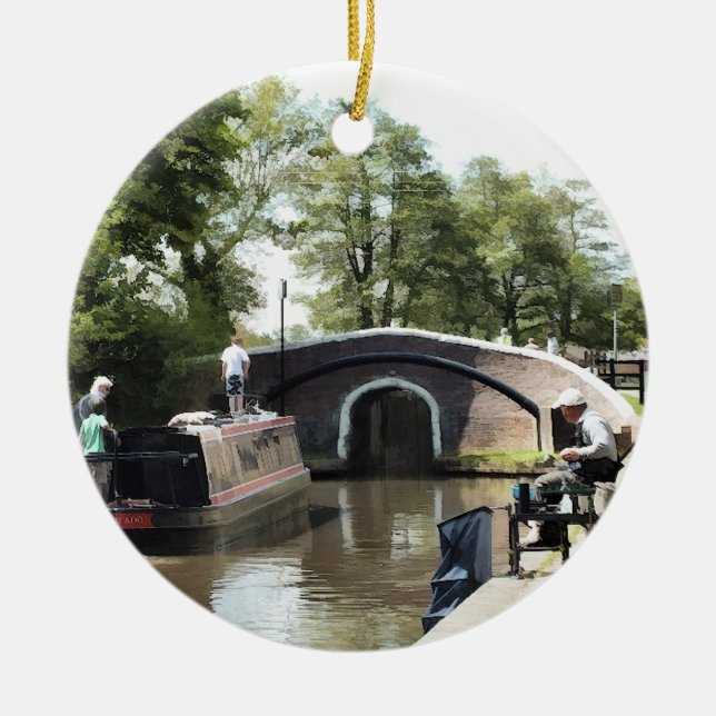 ADORNO DE CERÁMICA NARROWBOATS (Frente)