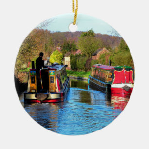 ADORNO DE CERÁMICA NARROWBOATS
