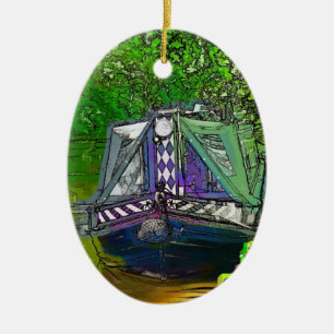 ADORNO DE CERÁMICA NARROWBOATS