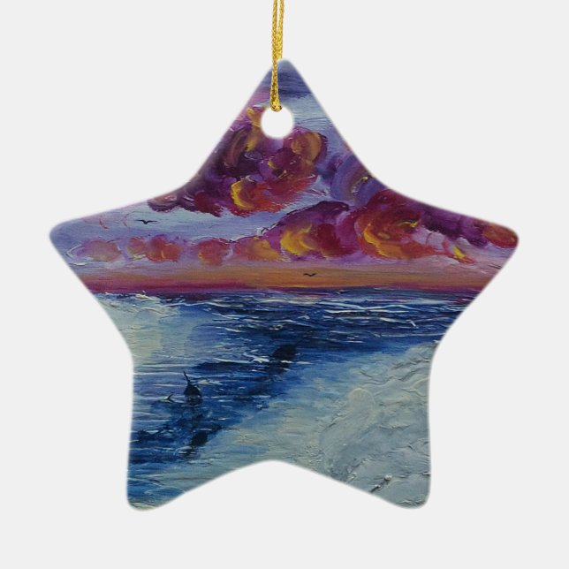 Adorno De Cerámica Narwhales en el Ártico (Frente)