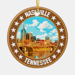 Adorno De Cerámica Nashville