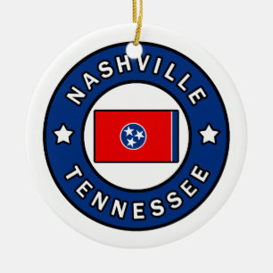Adorno De Cerámica Nashville Tennessee