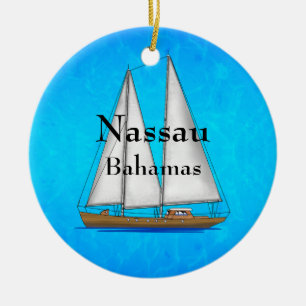 Adorno De Cerámica Nassau Bahamas